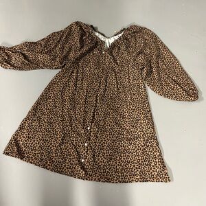 Animal print button up dress by smith and Quinn
